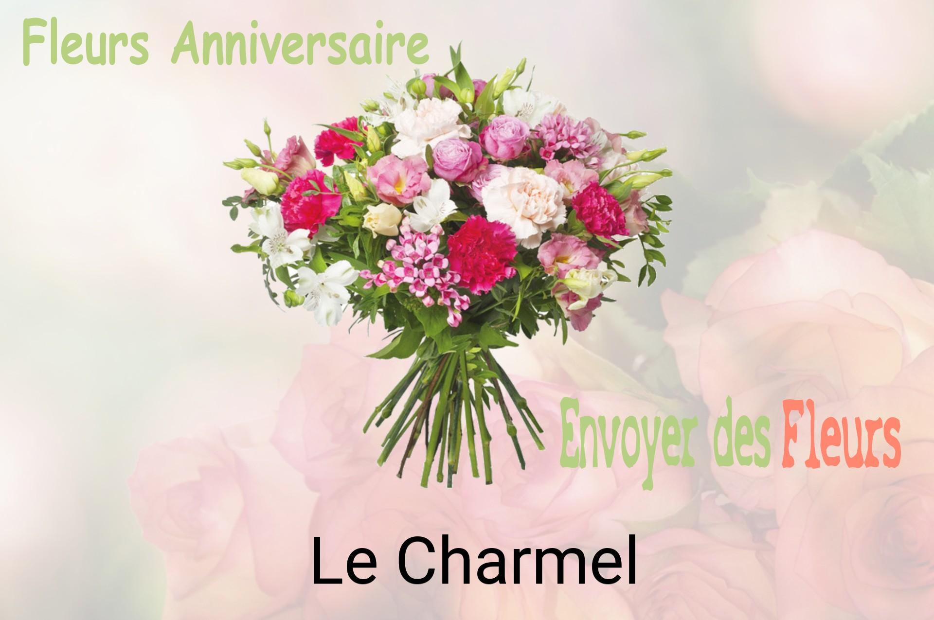 Bouquet de fleurs d’anniversaire livré à Le Charmel