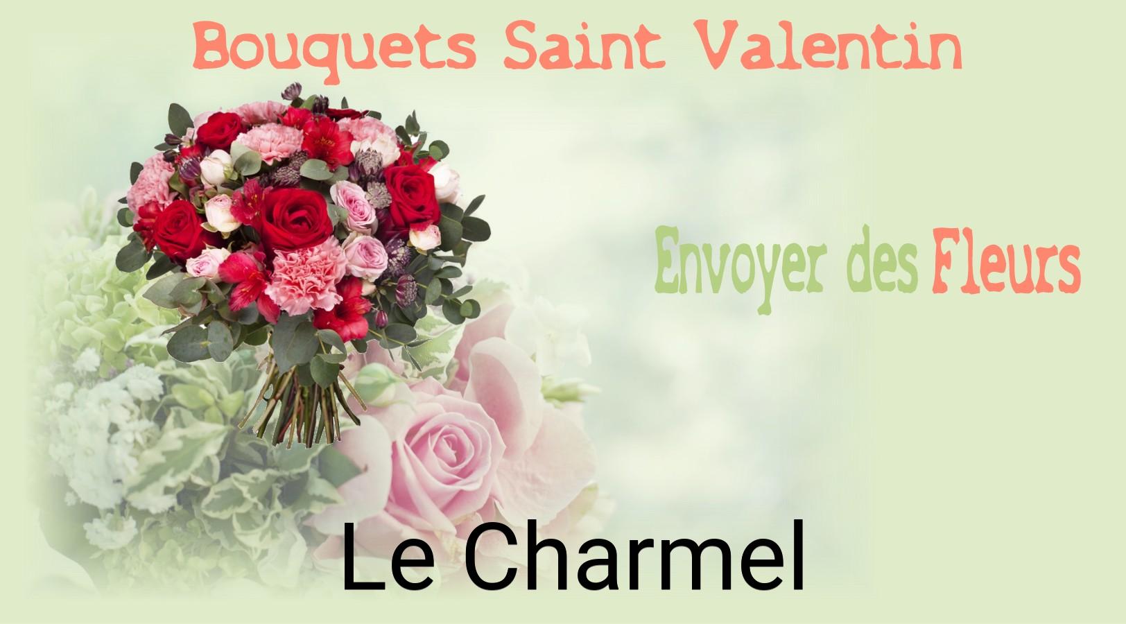 Roses de Saint-Valentin livrées à Le Charmel